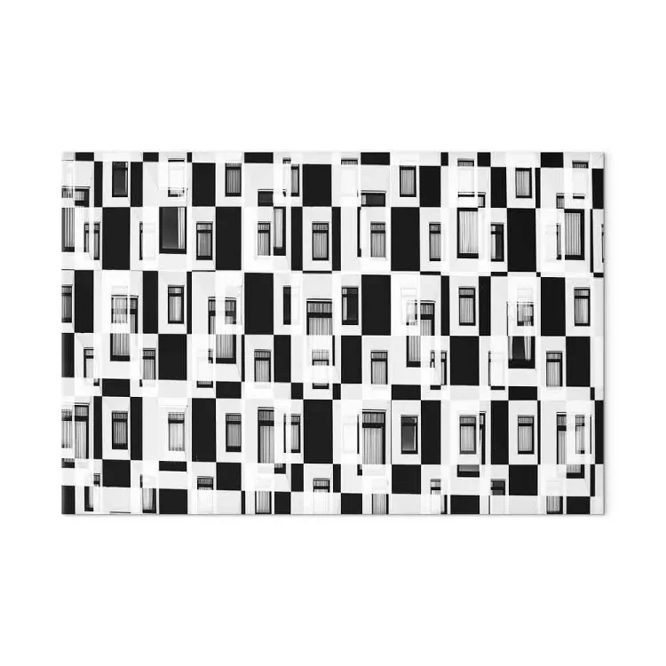 Through the Window of Abstraction (1-part) - World in Black and White Frames