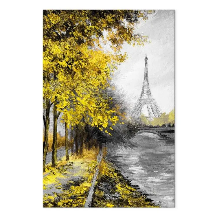 Paris Channel (1 Part) Vertical Yellow
