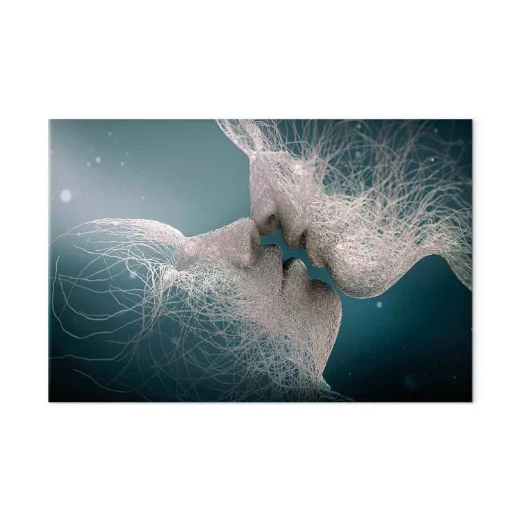 Touch of Breath (1-part) wide - kiss of abstract faces