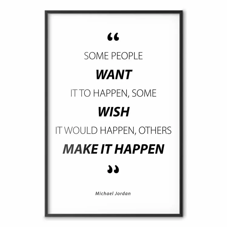 Quote - Micheal Jordan - black and white composition with motivational quotes