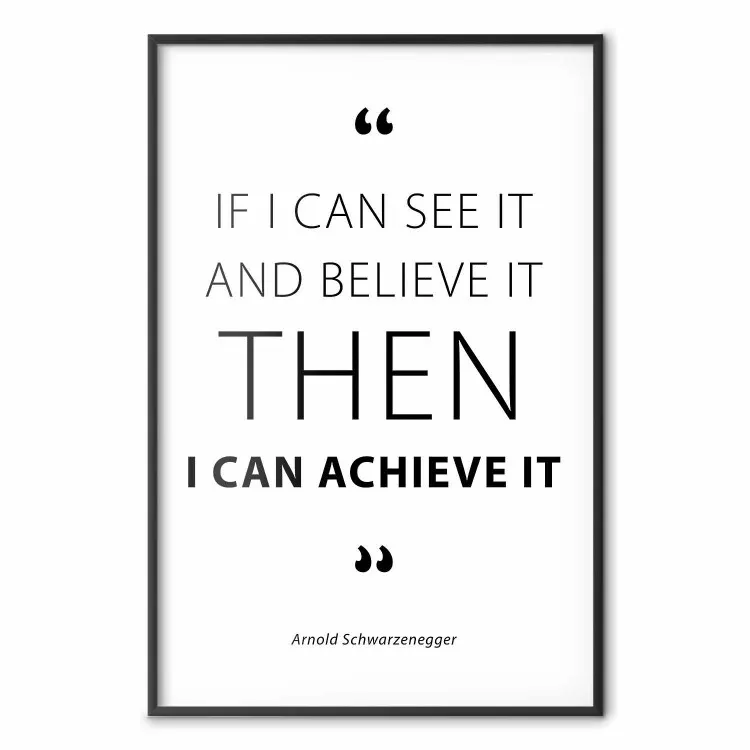 Quote - Arnold Schwarzenegger - motivational black English quotes
