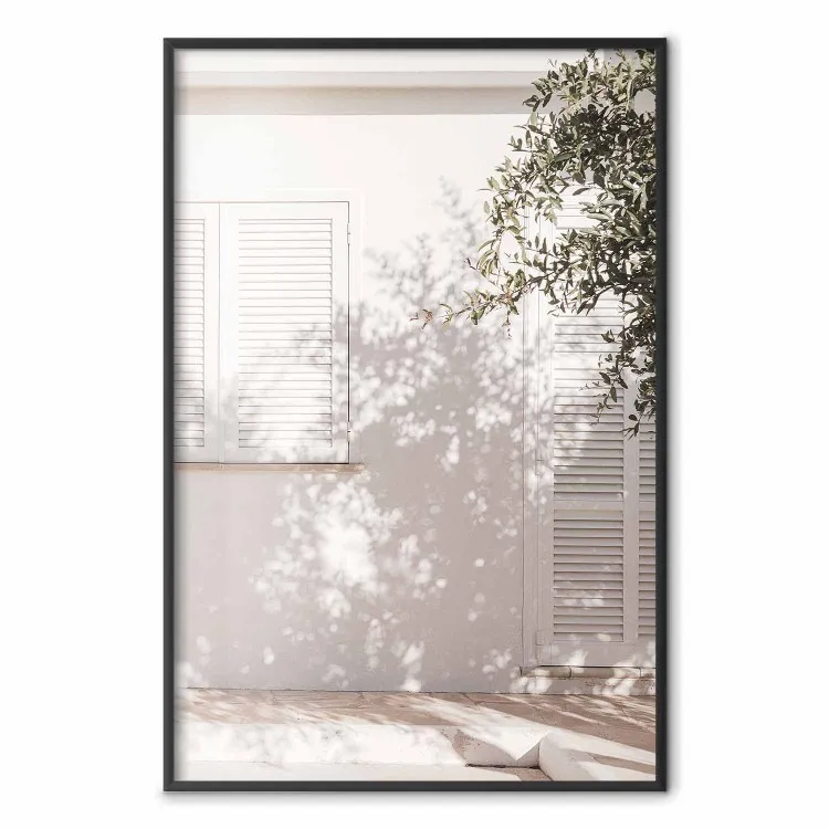 Fine Leaf Light - summer composition with plants against architecture backdrop