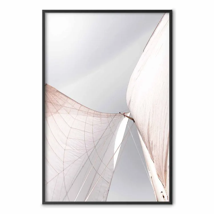 Sunny Sail - bright maritime composition with sailboat mast