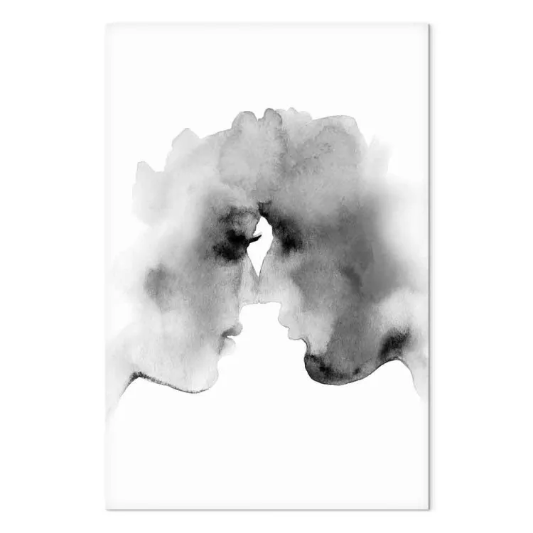 Blurred Thoughts (1-piece) Vertical - watercolor-style kiss