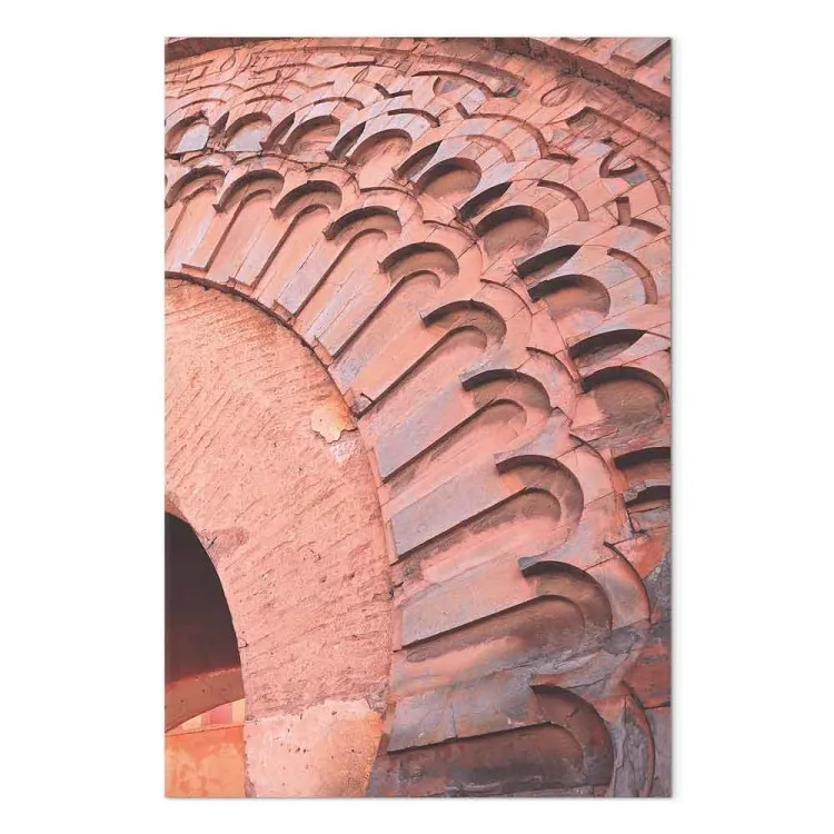 Pastel Detail (1-piece) Vertical - Arab building architecture