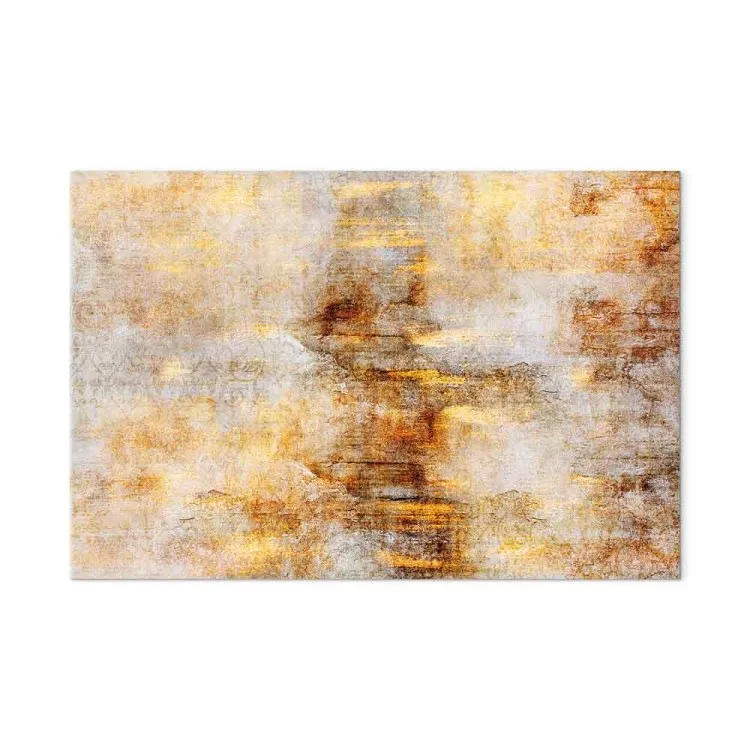 Golden Thunderbolt (1-piece) Wide - golden modern abstraction