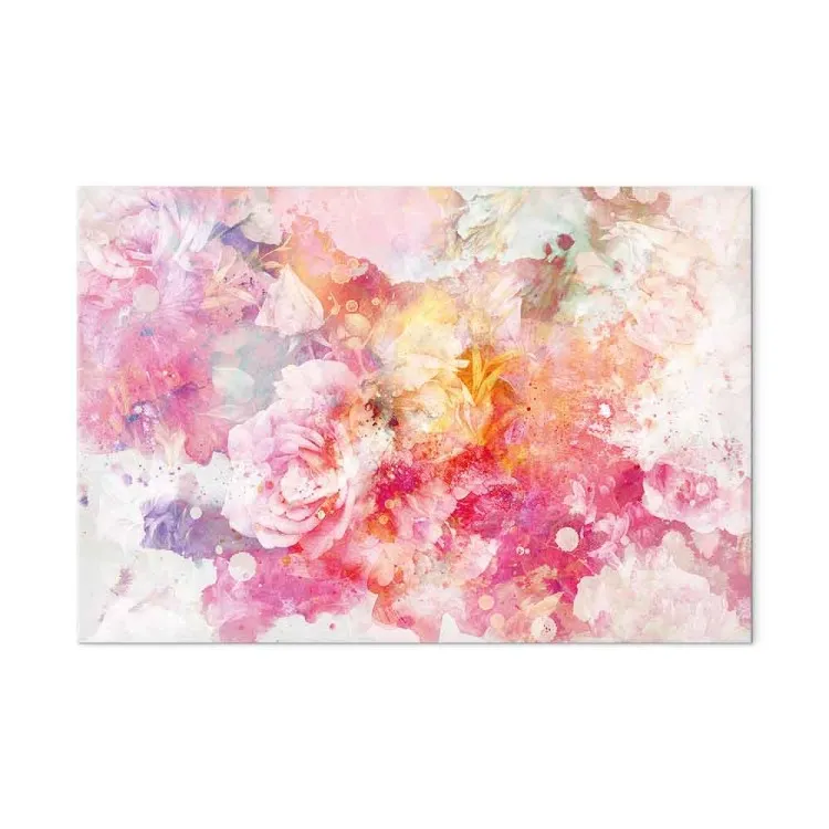 Flower Explosion (1-piece) Wide - pink flower abstraction