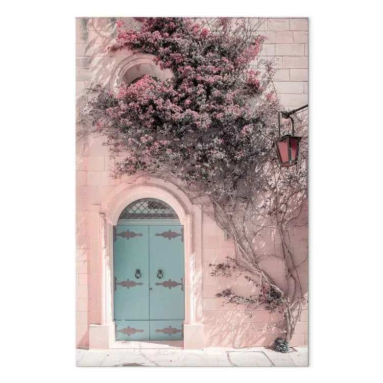 Blue Doors (1-piece) Vertical - architecture in boho motif