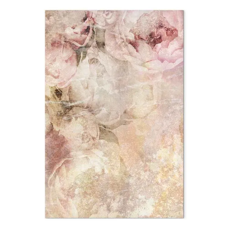 Summer peonies - a rustic floral composition