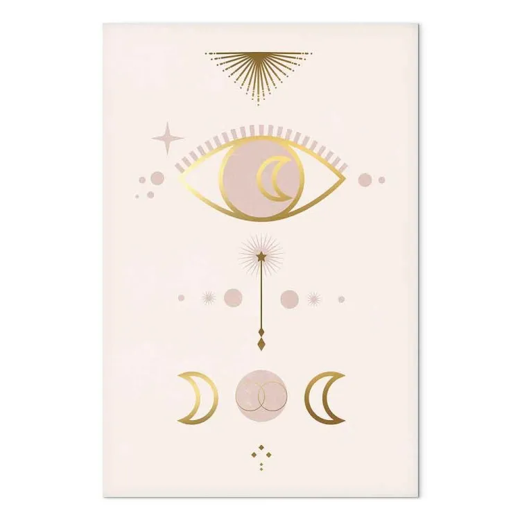 Night symbols - Scandi Boho Abstraction