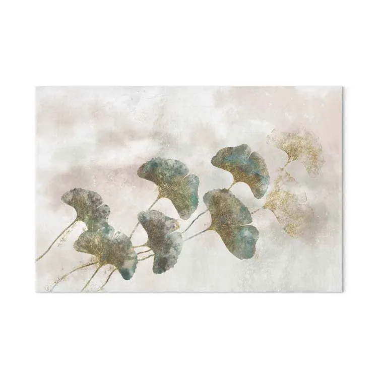 Ginkgo in Sunlight (1-piece) Wide - plants in boho style