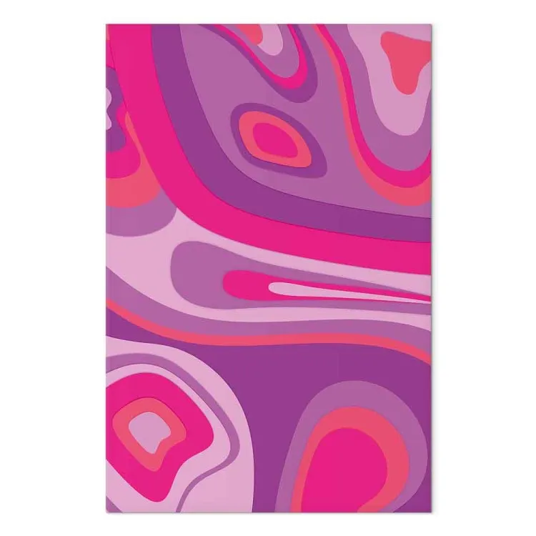Euphoric Purples (1-piece) Vertical - dopamine house abstraction