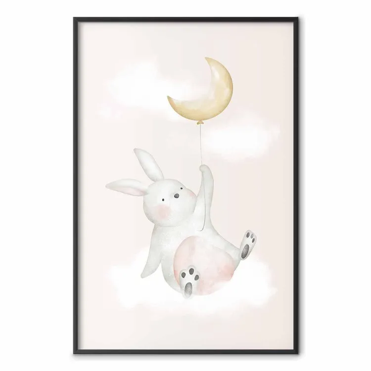 Bunny With Balloon [Poster]