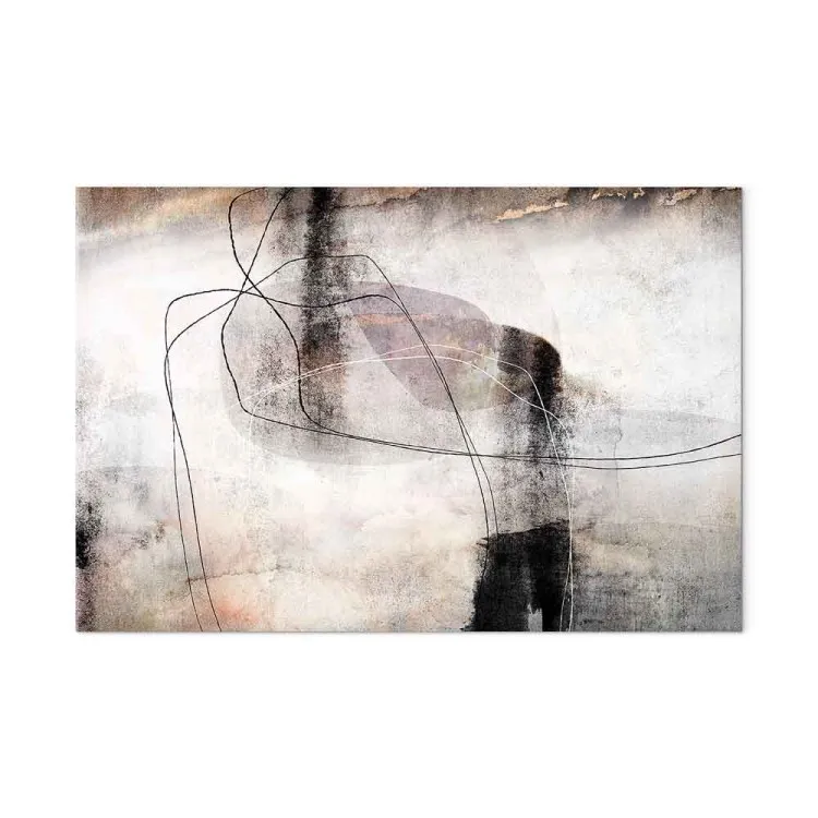 Abstraction (1-piece) - unique background in light and dark tones