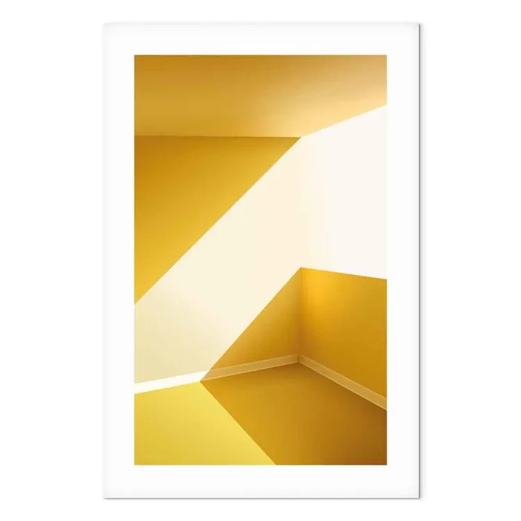 Canary Architecture (1-piece) - yellow abstract room in the summer