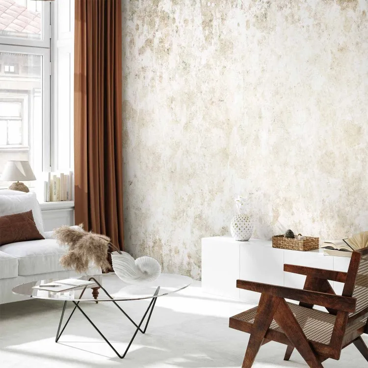 Texture Variety - Beige Background With Abstract Stains