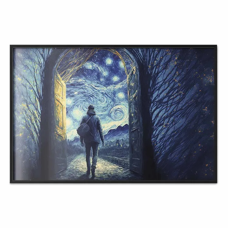 Gateway to the Night World - Abstraction Inspired by the Work of Van Gogh