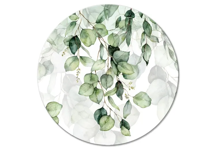 Lightness of Leaves - A Delicate Composition With Flowering Tree Branches